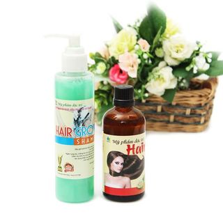 Combo tinh dầu bưởi và dầu gội bưởi kích thích mọc tóc, trị rụng tóc