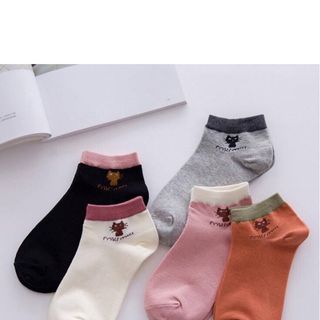 Combo 05 tất mèo đáng yêu cho bạn nữ
