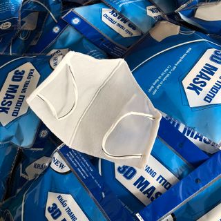 (1 Gói 5 Chiếc) Khẩu Trang MONO 3D Mask Ngăn Vi Khuẩn