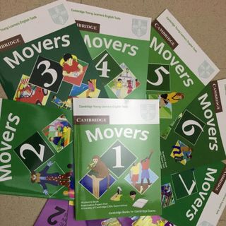 Bộ movers 1-9, 1-3 authentic (sách trẻ em) in màu giá sỉ