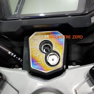 Bộ Tem Titan Dán Ghi Đông & Chụp Khóa SONIC 150cc