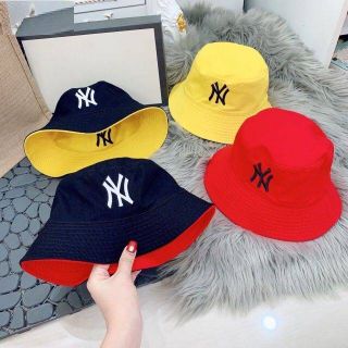 Mũ bucket NY 2 mặt dễ thương