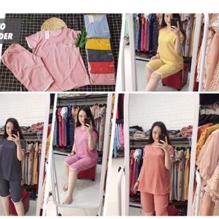 Bộ bầu lụa mùa hè