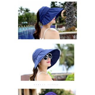 Mũ GẬP du lịch tiện dụng chống nắng