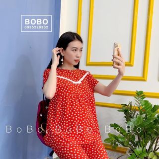 Bộ bầu lụa kết hợp sau sinh siêu mát