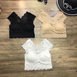 Bra ren có tay mix váy cực xinh