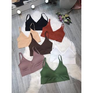 Áo bra gân tăm hở lưng siêu cá tính