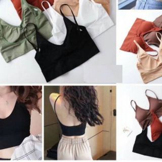 Áo bra gân tăm hở lưng siêu cá tính
