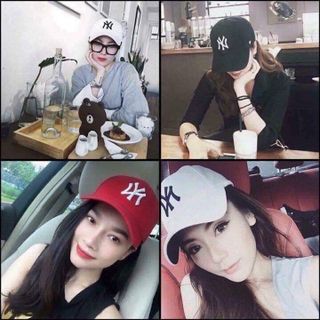 Mũ lưới trai thêu NY trẻ trung, phong cách