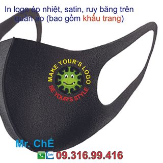 Tem nhãn mác khẩu trang