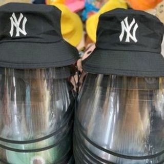 nón CHỐNG DỊCH bucket 1 mặt NY và HOA CÚC CÓ KÍNH