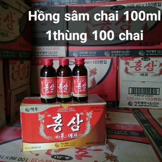 HỒNG SÂM CHAI 100ml