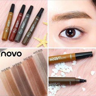 Chì Kẻ Mày Phẩy Sợi 4D NOVO