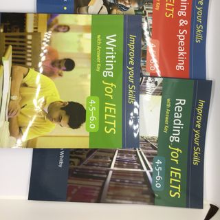Bộ improve your skills 4.5-6.0, 6.0-7.5 (6 cuốn)