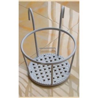 Giá sắt treo giỏ hoa ban công