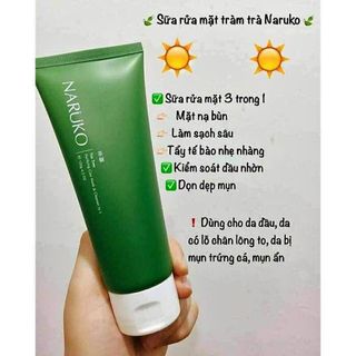 Combo sỉ Sữa rửa mặt Naruko tràm trà (bản Đài)