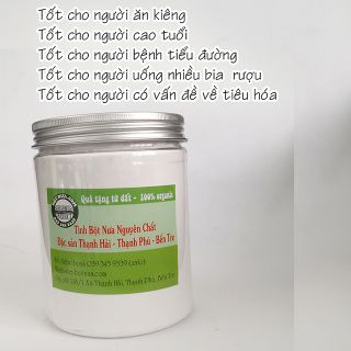 TINH BỘT NƯA NGUYÊN CHẤT 100% TỰ NHIÊN | THÍCH HỢP CHO NGƯỜI ĂN KIÊNG VÀ LÀM ĐẸP DA