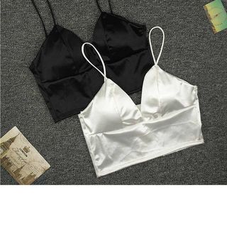 Áo bra lụa 2 dây có đệm Bra115