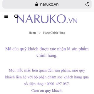 Combo sỉ Mask Naruko tràm trà (bản Đài)