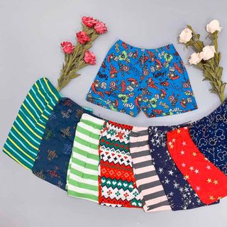 Combo 10 quần đùi bozip cho các bé