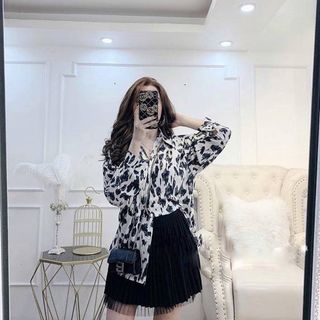 Áo sơ mi vân BÁO mẫu mới, hàng đẹp