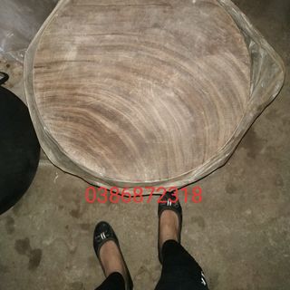 THỚT GỖ NGHIẾN NÚI ĐÁ KHÔNG TÂM LẠNG SƠN 50CM x 6CM