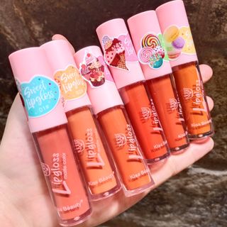 Sét son Sweet Lips Gloss Kiss Beauty 6 cây