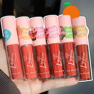 Sét son Sweet Lips Gloss Kiss Beauty 6 cây