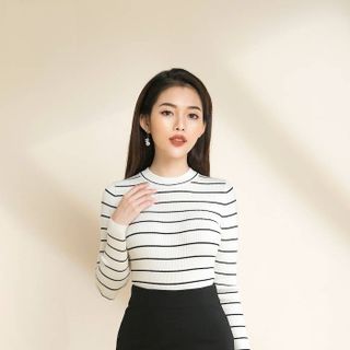 Chân váy bút chì đầu gối