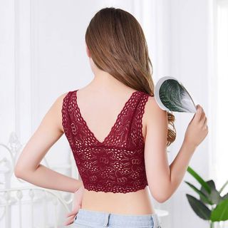 Áo bra ren 2 tim ngắn