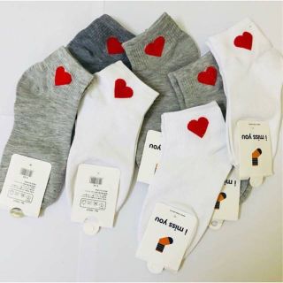 Combo 10 tất TIM ngắn cổ