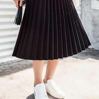 Chân Váy Dập Ly dáng dài Quảng Châu-1