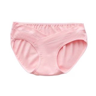 Quần lót cotton cho bà bầu - màu hồng
