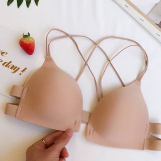 Áo Bra, Áo Ngực Dây Đan Chéo Cách Điệu Phong Cách Hàn Quốc