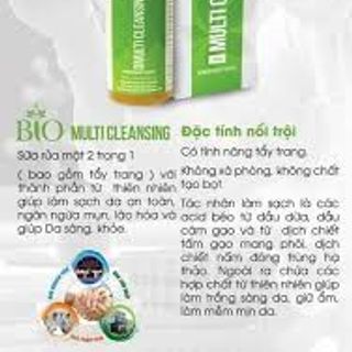 Sữa rửa mặt sinh học BiO Multi Cleaning 80g