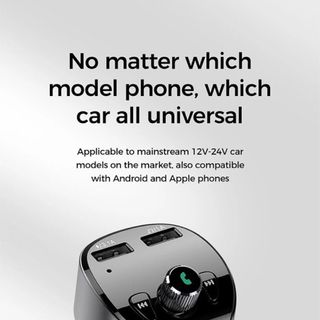 Mẫu mới joyroom jr-CL01 tẩu sạc ô tô kiêm nghe nhạc MP3.,kết nối điện thoại qua bluetooth , kết nối dàn âm thanh trên xe qua sóng FM 87.5