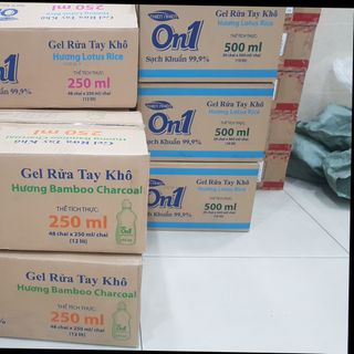 GEL On1 100ml, 250ml, 500ml, 650ml nước rửa tay diệt khuẩn