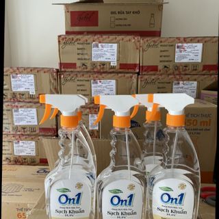 GEL On1 100ml, 250ml, 500ml, 650ml nước rửa tay diệt khuẩn