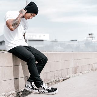 Áo Tập Gym Nam LVFT Vải Cotton Co Dãn 4 Chiều