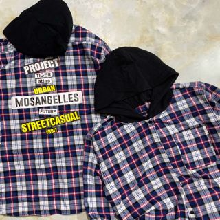 Áo sơmi caro phối nón