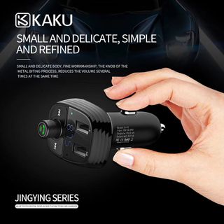 Mẫu mới kaku tẩu sạc ô tô kiêm nghe nhạc MP3.,kết nối điện thoại qua bluetooth , kết nối dàn âm thanh trên xe qua sóng FM 87.5