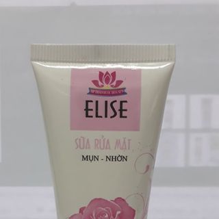 SỮA RỬA MẶT ELISE SÁNG DA NGỪA MỤN GIẢM NHỜN 50ml Mỹ phẩm Hoa sen