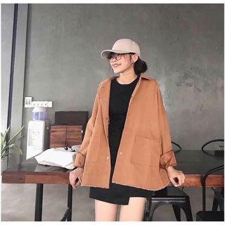 SP: ÁO KHOÁC KAKI CÀI NÚT Size: S M L giá sỉ