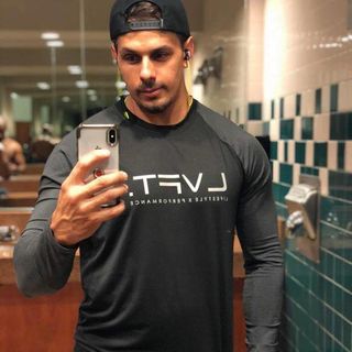Áo Tập Gym Nam LVFT Vải Cotton 100% Co Dãn 4 Chiều