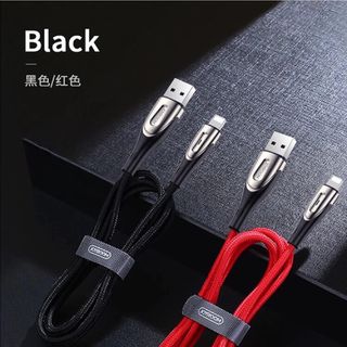 Cáp sạc nhanh dây dù dài 3M , 3A có đèn joyroom S-M411 cho iPhone /micro/type-c