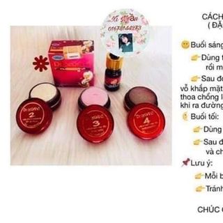 Set YANHEE ĐỎ trị nám của bệnh viện Yanhee giá sỉ