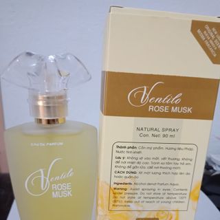 Nước hoa Ventilo Rose Musk VIỆT NAM 90ML