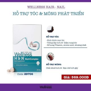 Thực phẩm chức năng wellness hair nair
