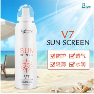 Kem chống nắng dưỡng trắng da dạng xịt SUN SCREEN V7 Hàn Quốc