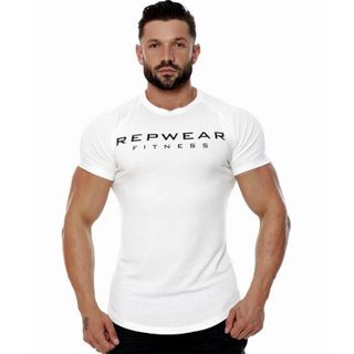 Áo Tập Gym Nam GYMSHARK - REPWEAR Vải Cotton 100% Co Dãn 4 Chiều